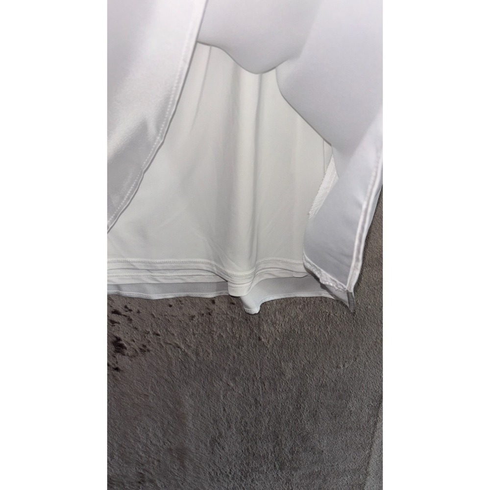 Show Me Your Mumu Rosetta Mini Dress Womens 1X White Luxe Satin Lined Floral - Picture 8 of 13